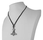 Pewter Mjolnir Pendant Necklace - Thor's Hammer