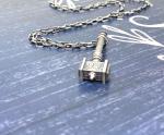 Sterling Silver Thor's Hammer Necklace for Men