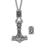Viking Thor Mjolnir Necklace for Men