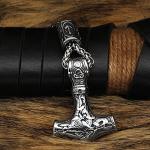 Viking Thor Mjolnir Necklace for Men