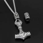 Viking Thor Mjolnir Necklace for Men
