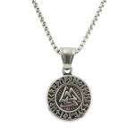 Viking Triskele Pendant Necklace with 50cm Chain