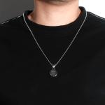 Viking Triskele Pendant Necklace with 50cm Chain