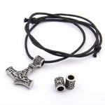 Mjolnir Thor Hammer Pendant Necklace for Men