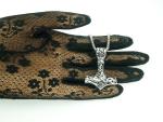 Thor's Hammer Necklace with Stainless Steel Chain
