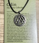Viking Valknut Pewter Pendant for Norse Believers