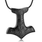 Vintage Norse Mjolnir Pendant Necklace for Men