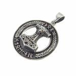 Men's 925 Silver Viking Thor's Hammer Pendant