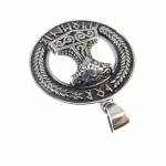 Men's 925 Silver Viking Thor's Hammer Pendant