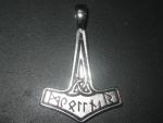 Thor's Hammer Mjolnir Norse Pendant Necklace