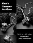 Mjolnir Pendant Necklace - Norse Viking Jewelry