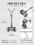 Mjolnir Pendant Necklace - Norse Viking Jewelry