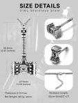 Mjolnir Pendant Necklace - Norse Viking Jewelry