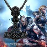 Men's Thor's Hammer Necklace in Sterling Silver