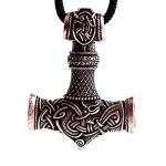 Viking Thor Hammer Mjolnir Necklace for Men