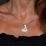 Viking Axe Necklace in Sterling Silver