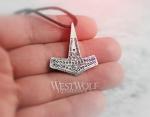 Viking Mjolnir Thor Hammer Pendant Necklace