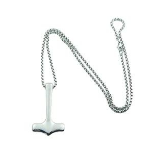 Viking Thor Mjolnir Hammer Necklace for Men
