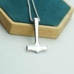 Viking Thor Mjolnir Hammer Necklace for Men