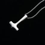 Viking Thor Mjolnir Hammer Necklace for Men