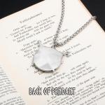 Viking Shield Valknut Stainless Steel Pendant Necklace