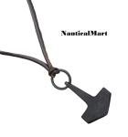 Mjolnir Thor's Pendant - Adjustable Leather Necklace