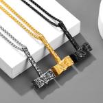 Mjolnir Thor's Hammer Necklace for Men and Women