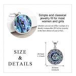 Valknut Viking Necklace in Sterling Silver