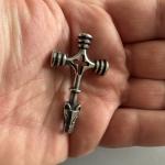 Viking Thor's Hammer Vintage Pewter Pendant