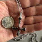 Viking Thor's Hammer Vintage Pewter Pendant