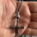 Viking Thor's Hammer Vintage Pewter Pendant