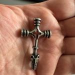 Viking Thor's Hammer Vintage Pewter Pendant