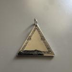 Valknut Pendant Necklace in Stainless Steel