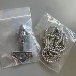 Thor’s Hammer Stainless Steel Pendant with Chain