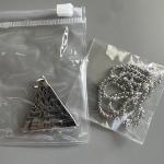 Valknut Pendant Necklace in Stainless Steel