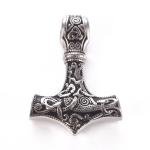 Mjolnir Necklace - 3D Thor's Hammer Pendant