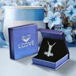 Sterling Silver Tree of Life Viking Necklace