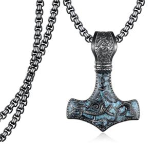 Sterling Silver Thor's Hammer Necklace for All