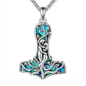 Thors Hammer Hug Necklace for Couples