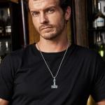 Thor's Hammer Necklace with Abalone Shell Pendant