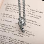 Viking Thor's Hammer Stainless Steel Pendant Necklace