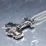 Viking Thor's Hammer Mjolnir Pendant Necklace