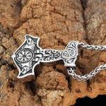 Thor's Hammer Mjolnir Necklace - Viking Style