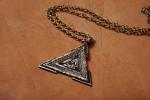 Baldur Valknut Pendant Necklace - Viking Jewelry