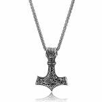 Mjolnir Thor Hammer Necklace for Men