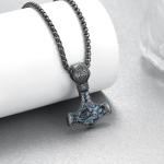 Sterling Silver Thor's Hammer Necklace for All