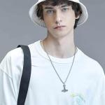 Viking Thor Hammer Necklace in Sterling Silver