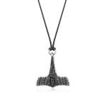 Thor's Hammer Pendant Necklace - Mjolnir Strength Symbol