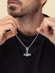 Valknut Amulet Thor's Hammer Necklace for Men