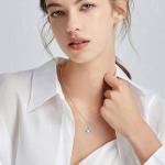 Viking Mjolnir Valknut Raven Necklace in Silver